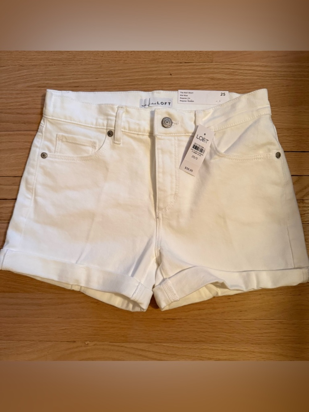 LOFT Roll Shorts